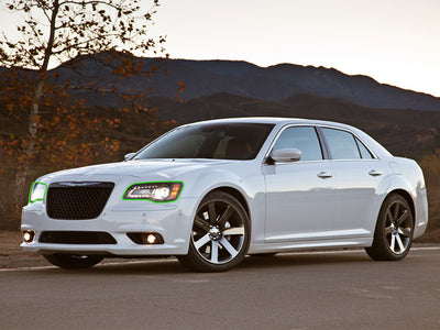 chrysler 300 2011-2014 Headlight Protection Installation Location
