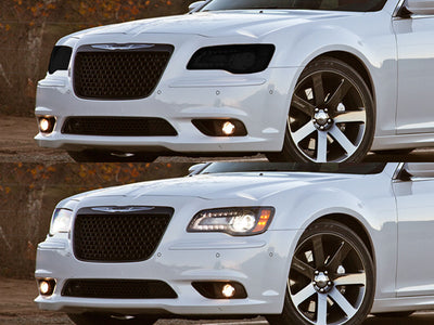 chrysler 300 2011-2014 Headlight Tint Appearance