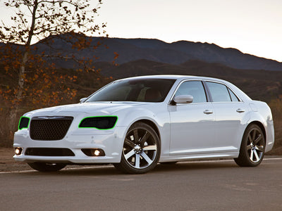 chrysler 300 2011-2014 Headlight Tint Location