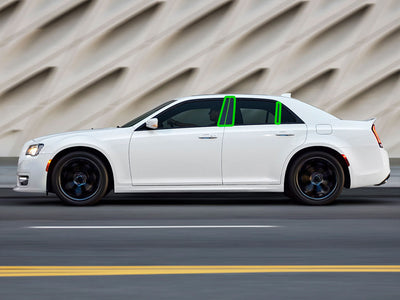 chrysler 300 2011-2023 Pillar Post Trim Installation Location