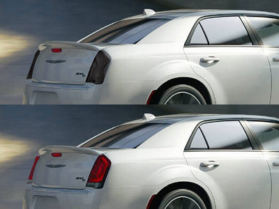 300 Before and After Smoked Taillights