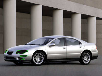chrysler 300m 1999-2004 Headlight Tint Location