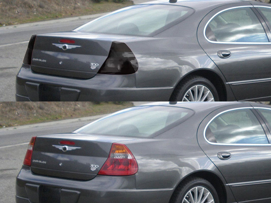 300m Before and After Smoked Taillights