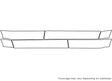 aspen 3M Clear Bra Door Cup Precut PPF Diagram