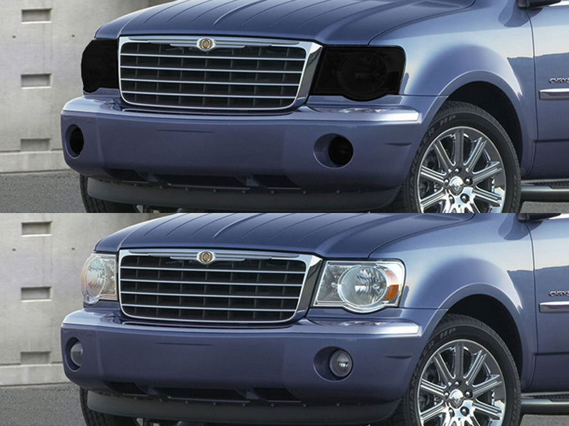 chrysler aspen 2007-2009 Headlight Tint Appearance
