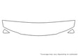 concorde 3M Clear Bra Hood Precut PPF Diagram