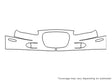 concorde Avery Dennison Clear Bra Bumper Precut PPF Diagram