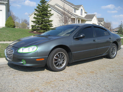 chrysler concorde 2003-2004 Headlight Protection Installation Location