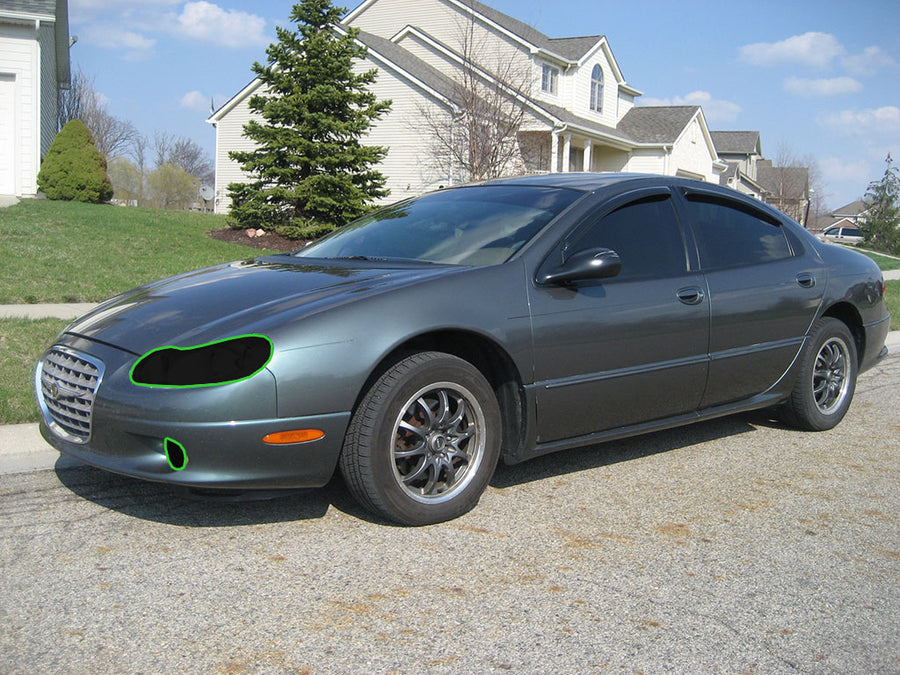 chrysler concorde 2003-2004 Headlight Tint Location