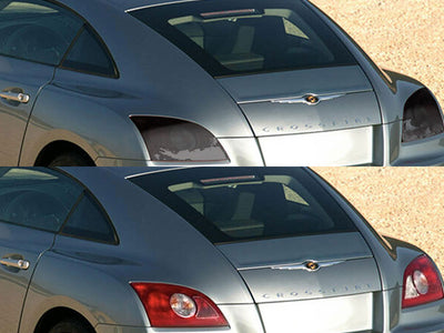 crossfire Before and After Smoked Taillights