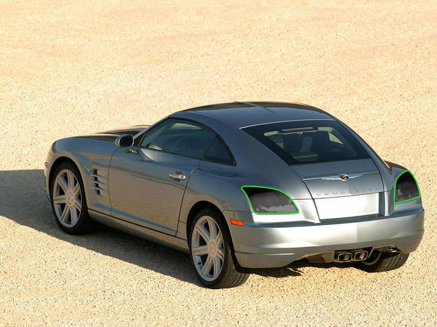crossfire Tail Light Tint Installation Points