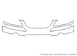 pacifica 3M Clear Bra Bumper Precut PPF Diagram