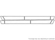 pacifica Avery Dennison Clear Bra Door Cup Precut PPF Diagram