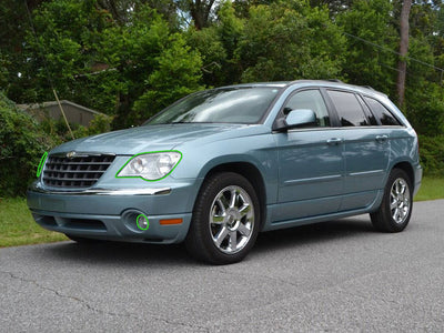 chrysler pacifica 2007-2008 Headlight Protection Installation Location