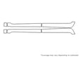 pacifica Avery Dennison Clear Bra Door Cup Precut PPF Diagram