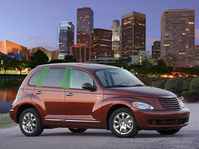 chrysler pt cruiser 2001-2010 Pillar Post Trim Installation Location