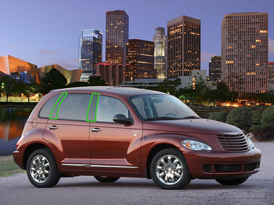 chrysler pt cruiser 2001-2010 Pillar Post Trim Installation Location