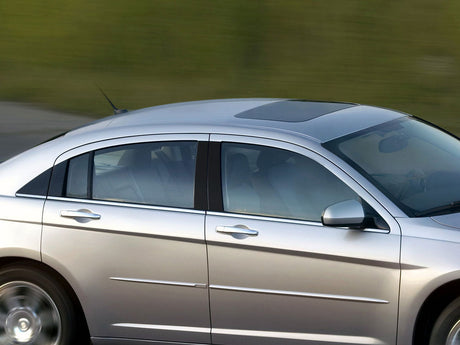 chrysler sebring 2001-2006 Matte Black Pillar Cover Diagram