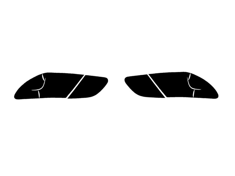 sebring (sedan) Precut Tail Light Tint Diagram