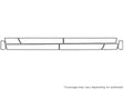 town and country 3M Clear Bra Door Cup Precut PPF Diagram