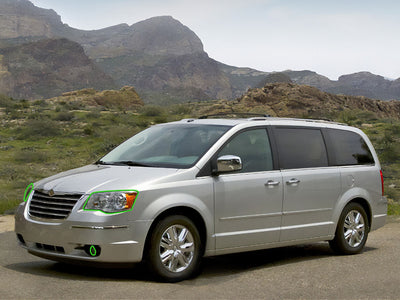 chrysler town and country 2008-2010 Headlight Protection Installation Location