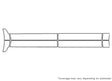 town and country 3M Clear Bra Door Cup Precut PPF Diagram
