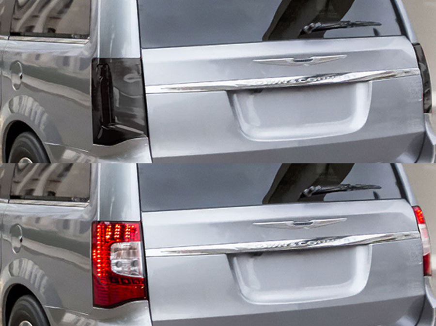 town and country Before and After Smoked Taillights