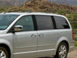 chrysler town and country 2001-2007 Brushed Aluminum Black Pillar Cover Diagram