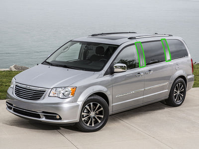 chrysler town and country 2008-2016 Pillar Post Trim Installation Location