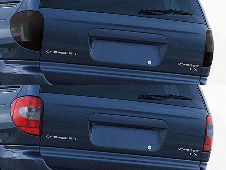 voyager Before and After Smoked Taillights