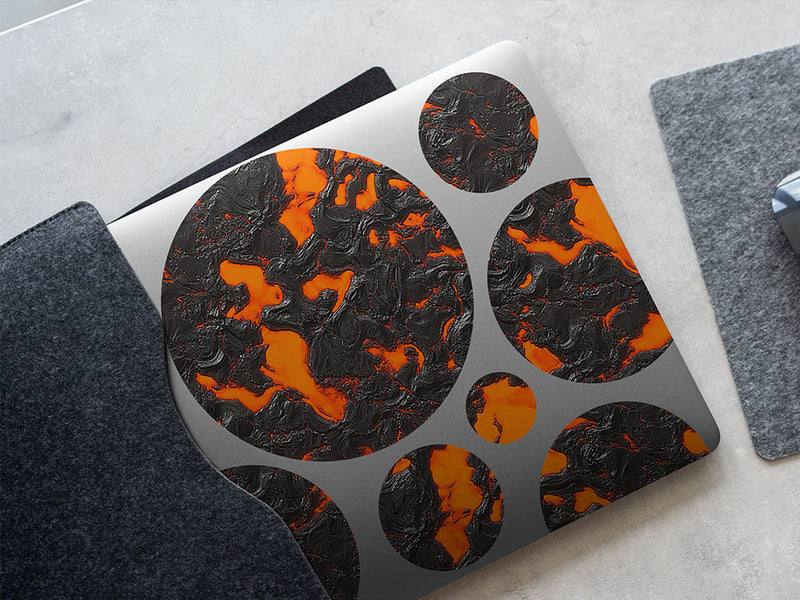 cinder cone lava DIY Laptop Stickers