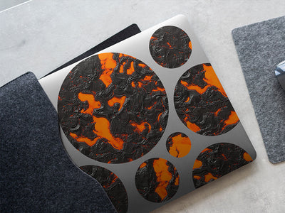 cinder cone lava DIY Laptop Stickers