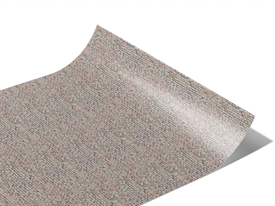 Cinereous Grey Brick Vinyl Wraps~Rwraps Series 914 Digitally Printed Vinyl Wrap~1