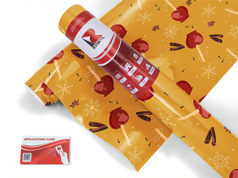 cinnamon candied fruit Craft Vinyl Roll
