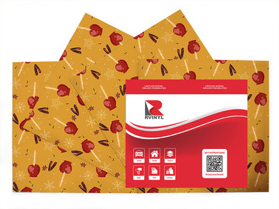 cinnamon candied fruit Craft Vinyl Sheet Pack
