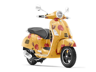 Cinnamon Candied Fruit Vespa Scooter Wrap Film