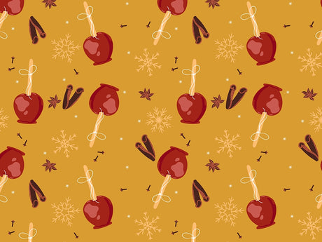 Cinnamon Candied Fruit Vinyl Wrap Pattern~Rwraps Series 914 Digitally Printed Vinyl Wrap~0