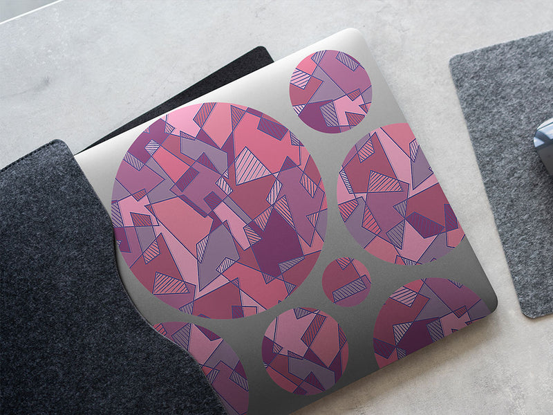 cinnamon satin mosaic DIY Laptop Stickers