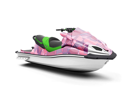 Cinnamon Satin Mosaic Jet Ski Vinyl Customized Wrap
