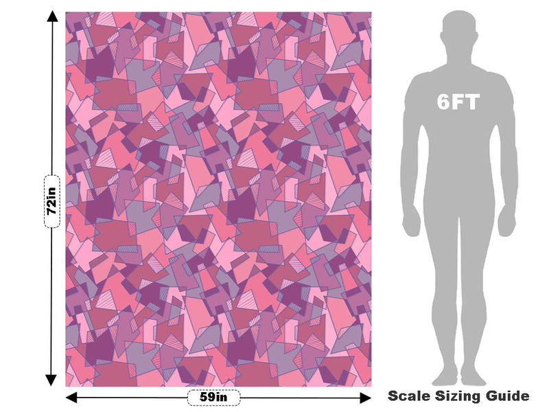 Cinnamon Satin Mosaic Vehicle Wrap Scale~Rwraps Series 914 Cinnamon Satin Mosaic Measurements~1