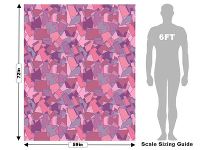 Cinnamon Satin Mosaic Vehicle Wrap Scale~Rwraps Series 914 Cinnamon Satin Mosaic Measurements~1