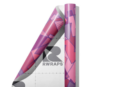 Cinnamon Satin Mosaic Wrap Film Sheets~Rwraps Series 914 Cinnamon Satin Mosaic Scrolled Sheet~3