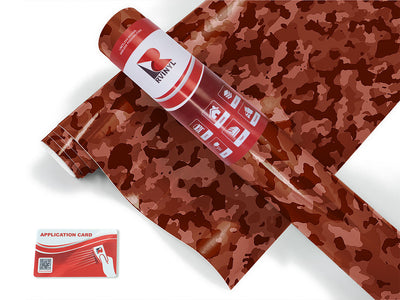 cinnamon woodland camouflage Craft Vinyl Roll