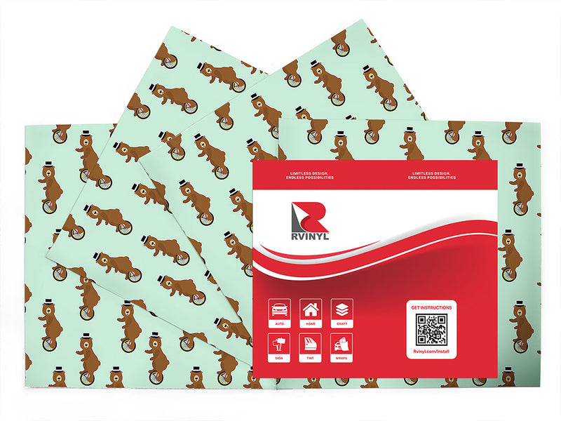 circus worker animal Craft Vinyl Sheet Pack