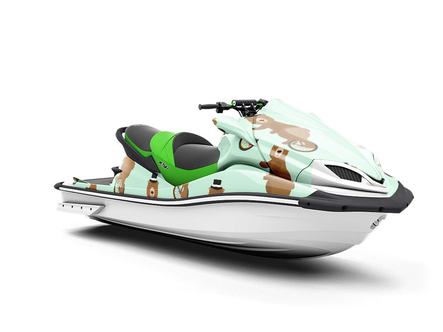 Circus Worker Animal Jet Ski Vinyl Customized Wrap