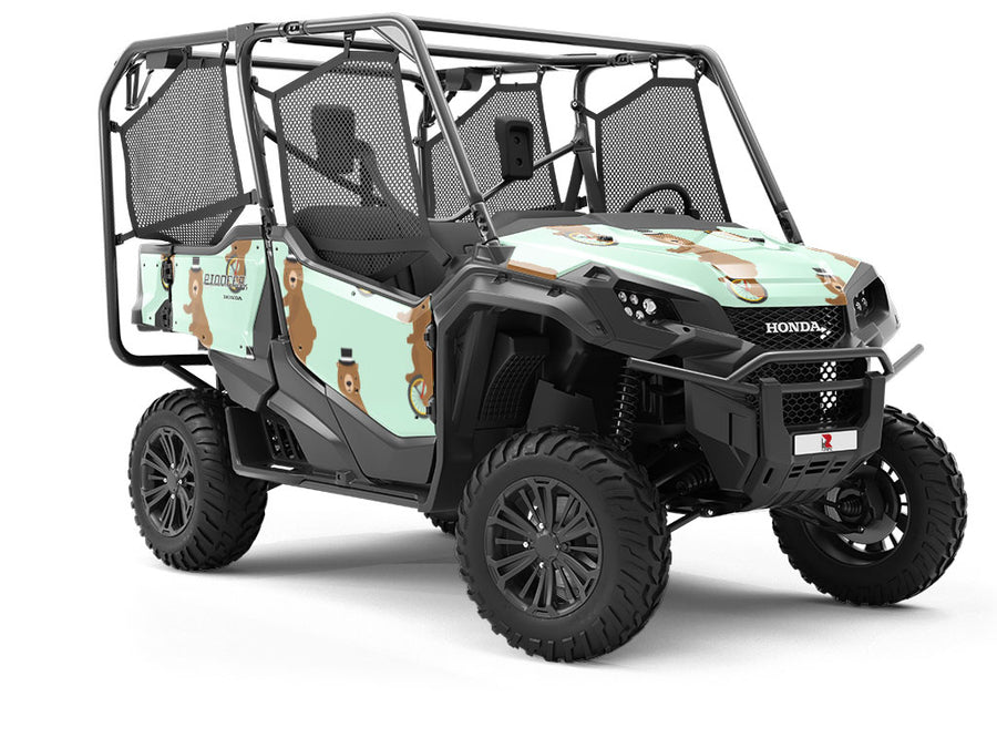 Circus Worker Animal Utility Vehicle Vinyl Wrap