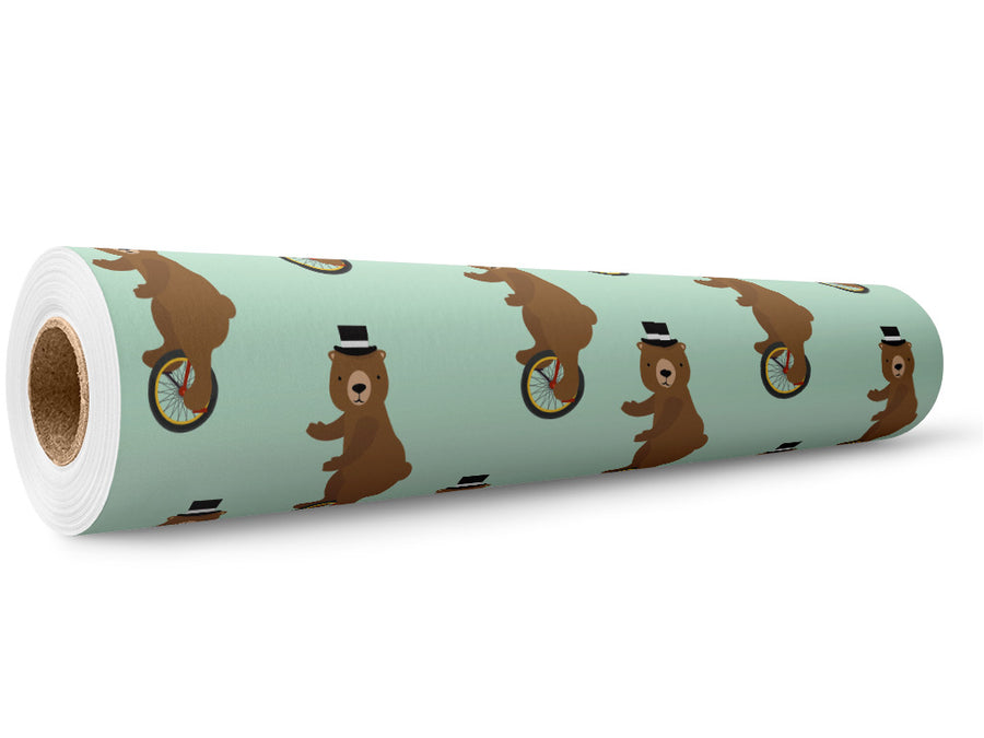 Circus Worker Animal Wrap Film Wholesale Roll~Rwraps Series 914 Digitally Printed Vinyl Roll~5