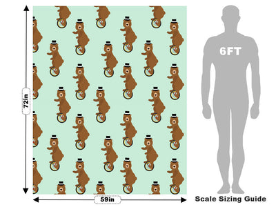 Circus Worker Animal Vehicle Wrap Scale~Rwraps Series 914 Circus Worker Animal Measurements~1