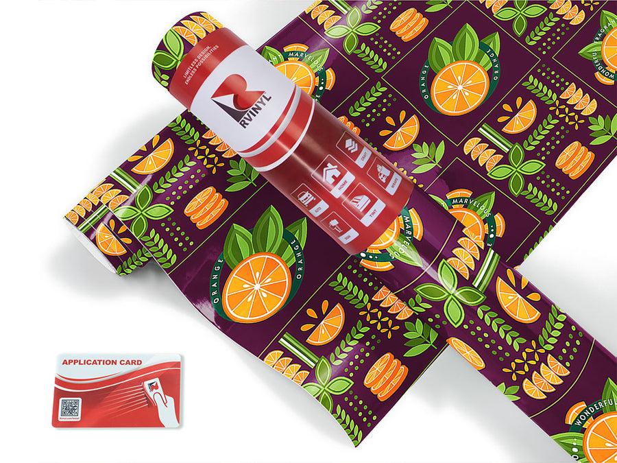 citrus champion fruit Craft Vinyl Roll