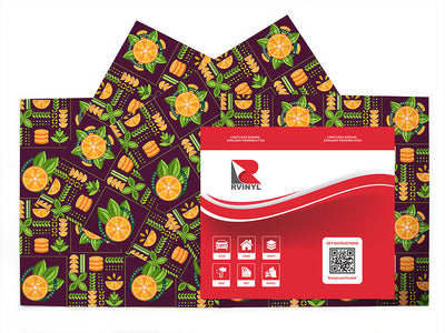citrus champion fruit Craft Vinyl Sheet Pack